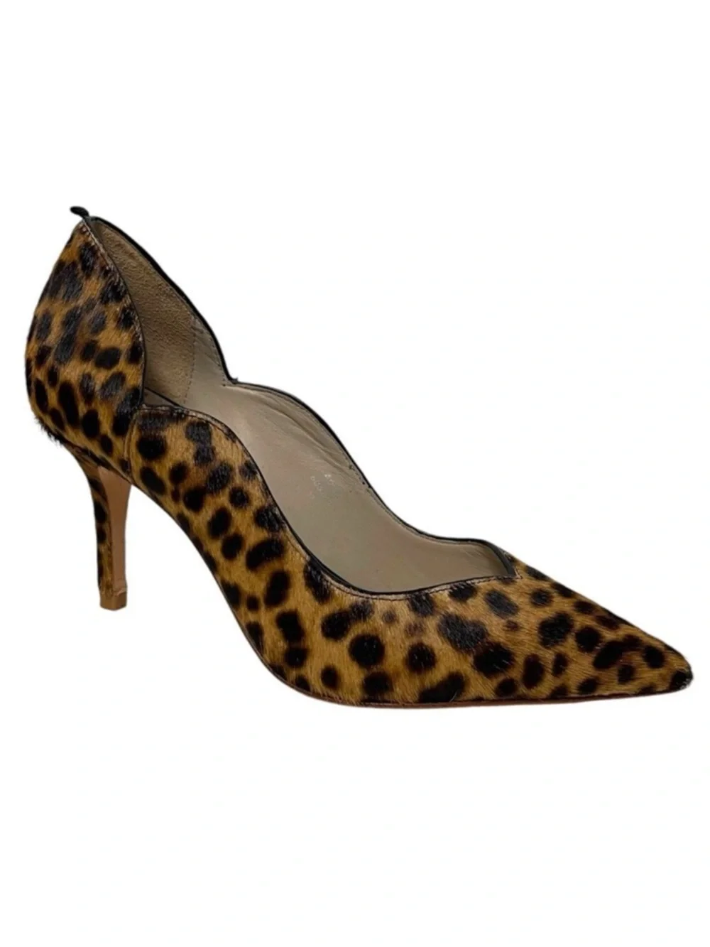 NWOB BODEN Animal Print Calf Hair Pumps 37
